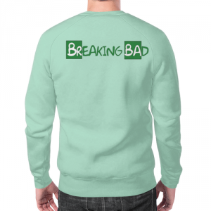 Sweatshirt Breaking Bad blue print characters Idolstore - Merchandise and Collectibles Merchandise, Toys and Collectibles