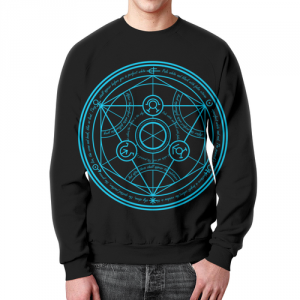 Collectibles Renkinjutsu Sweatshirt Fullmetal Alchemist Circle