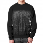 Merchandise Sweatshirt Holography Skeleton Skull