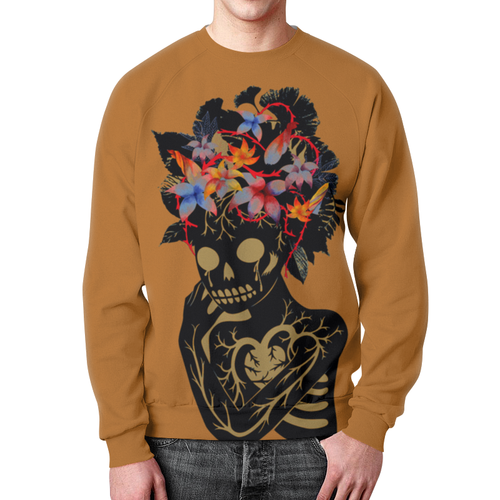 Merchandise Sweatshirt Forest Creature Floral Art Character