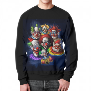 Collectibles Sweatshirt Scary Clowns Circus