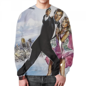 Sweatshirt James Bond Retro 60th 007 Idolstore - Merchandise and Collectibles Merchandise, Toys and Collectibles 2