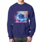 Merch Sweatshirt Astronaut Infinity Art Cosmonaut