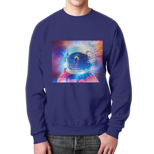 Merchandise Sweatshirt Astronaut Infinity Art Cosmonaut