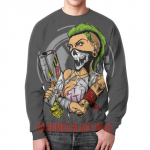 Collectibles Sweatshirt Cyber Gothic Post-Punk Art