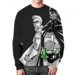 Sweatshirt Breaking Bad Batman black graphic Idolstore - Merchandise and Collectibles Merchandise, Toys and Collectibles 2