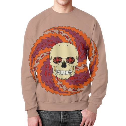 Collectibles Skeleton Circle Sweatshirt Skull Bones
