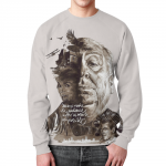 Merchandise Alfred Hitchcock Sweatshirt Portrait Art