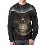 Merchandise Sweatshirt Skeleton Hood Death Reaper