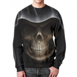 Collectibles Sweatshirt Skeleton Hood Death Reaper