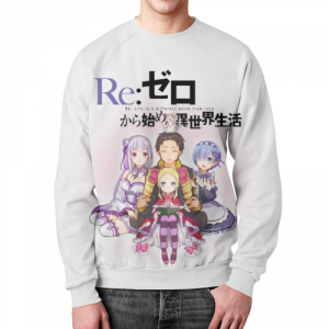 Merch Sweatshirt Re:zero Kara Hajimeru Isekai Seikatsu