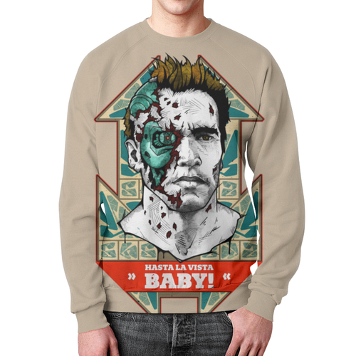 Merch Hasta La Vista Baby Sweatshirt Terminator Quote
