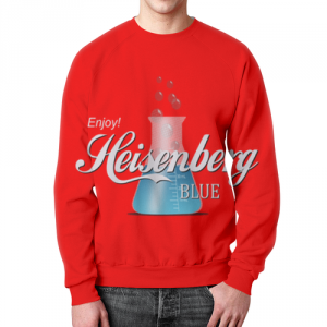 Heisenberg Sweatshirt Breaking bad text red Idolstore - Merchandise and Collectibles Merchandise, Toys and Collectibles 2