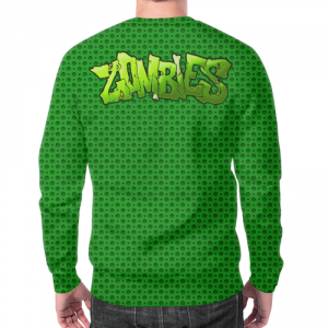 Sweatshirt Zombies Design green print Idolstore - Merchandise and Collectibles Merchandise, Toys and Collectibles