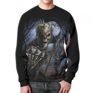 Sweatshirt Skull spikes on head and hand Idolstore - Merchandise and Collectibles Merchandise, Toys and Collectibles 2