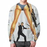 Merchandise James Bond Sweatshirt Retro Cover Style