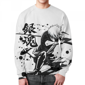 Sakata Gintoki Sweatshirt Gintama Apparel Idolstore - Merchandise and Collectibles Merchandise, Toys and Collectibles 2