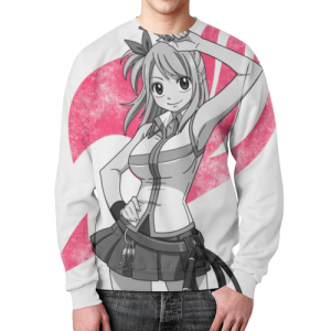 Sweatshirt Lucy Heartfilia Fairy Tail Idolstore - Merchandise and Collectibles Merchandise, Toys and Collectibles
