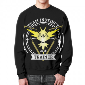 Merchandise Sweatshirt Pokemon Team Instinct Black