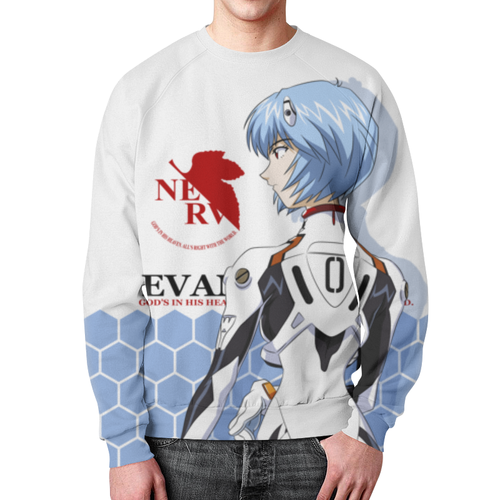 Collectibles Evangelion Sweatshirt Rei Ayanami