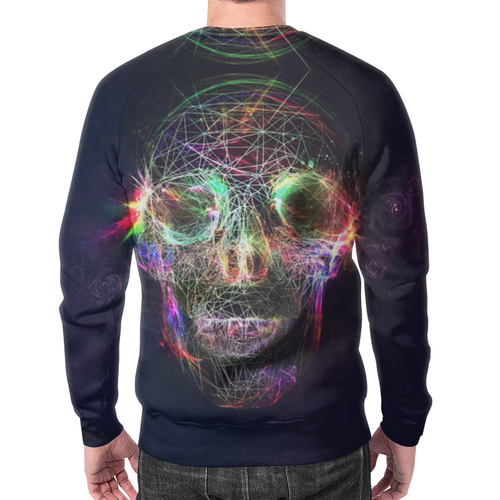Collectibles Digital Skeleton Sweatshirt Lines