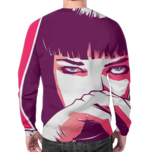 Sweatshirt Mia Wallace Pulp Fiction print Idolstore - Merchandise and Collectibles Merchandise, Toys and Collectibles