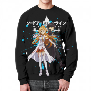 Sword Art Online Sweatshirt black design Idolstore - Merchandise and Collectibles Merchandise, Toys and Collectibles 2