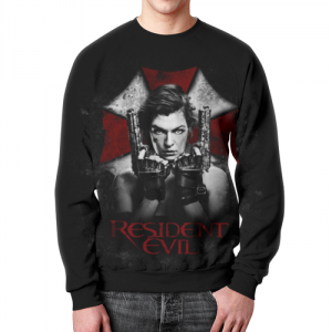 Merch Milla Jovovich Sweatshirt Resident Evil