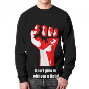 Sweatshirt Fight Club Don’t Give In Without a Fight Idolstore - Merchandise and Collectibles Merchandise, Toys and Collectibles 2