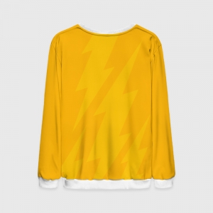 Mens Sweatshirt The Flash Yellow Sweater Idolstore - Merchandise and Collectibles Merchandise, Toys and Collectibles