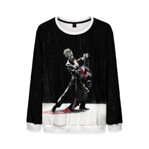 Collectibles Joker Batman Dance Sweatshirt Black And White