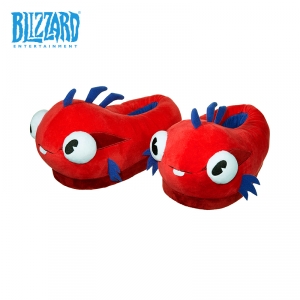 Merchandise Red Murloc Home Slippers Wow Official