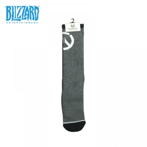 Merchandise Overwatch Logo Socks Grey Knitted Stocking Official