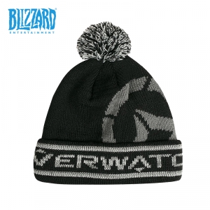 Merch Beanie Overwatch Black Seamed Cap Winter Hat
