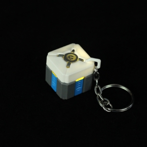 Overwatch Loot Box Sound Keychain Official Idolstore - Merchandise and Collectibles Merchandise, Toys and Collectibles