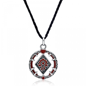 Horde Pendant Crest Spinning necklace Wow Idolstore - Merchandise and Collectibles Merchandise, Toys and Collectibles