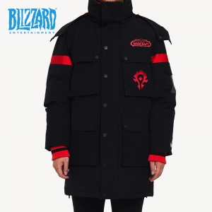 Merch Alliance Windproof Jacket Wow Black Stylized Official