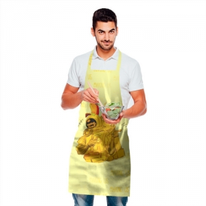 Apron Among Us Yellow Imposter Pointing Idolstore - Merchandise and Collectibles Merchandise, Toys and Collectibles