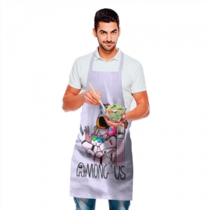 Spaceman Apron Among Us Crewmates Idolstore - Merchandise and Collectibles Merchandise, Toys and Collectibles
