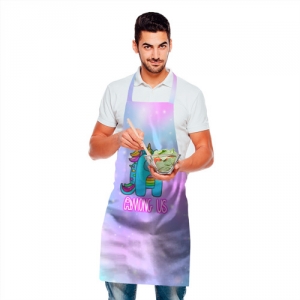Among us Apron Rainbow Unicorn Idolstore - Merchandise and Collectibles Merchandise, Toys and Collectibles