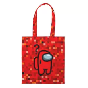 Buy red pixel shopper among us 8bit - product collection