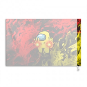 Fire mage Large flag   Among us Flames Idolstore - Merchandise and Collectibles Merchandise, Toys and Collectibles