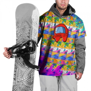 Buy ski cape among us pattern colored - product collection