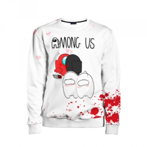 Buy among us kids sweatshirt love killed - product collection
