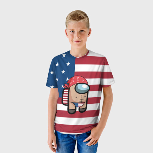 Terapi forfatter Absolut Kids T-shirt Among Us American Boy Ricardo Milos - Idolstore - Merchandise  And Collectibles