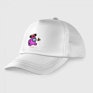 Collectibles Cotton Kids Trucker Cap Among Us Minnie Mouse