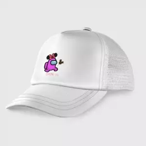 Buy cotton kids trucker cap among us minnie mouse - product collection
