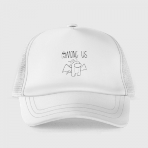 Paint print among us Kids trucker cap  Cotton Idolstore - Merchandise and Collectibles Merchandise, Toys and Collectibles