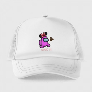 Cotton Kids trucker cap Among Us Minnie Mouse Idolstore - Merchandise and Collectibles Merchandise, Toys and Collectibles