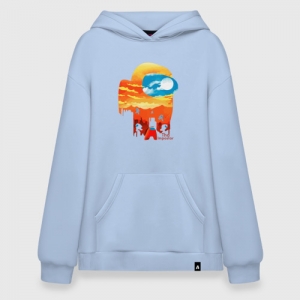 Merch Super Oversize Hoodie Cotton Among Us Imposter